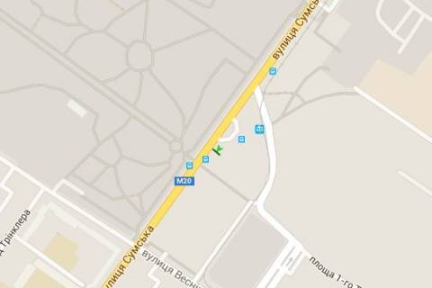 Non-Standard B in Kharkiv, 1.2x1.8  Сумська вул., 128 (зупинка) №2 scheme