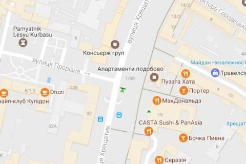 Scrolller, Scroll A in Kyiv, 1.2x1.8  Hresatik st., 19 - 272743 scheme