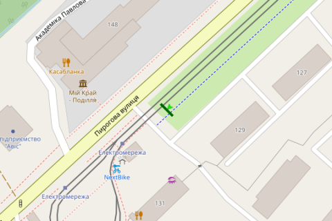 Billboard B in Vasylivka, 3x6  Pirogova st., 129 scheme
