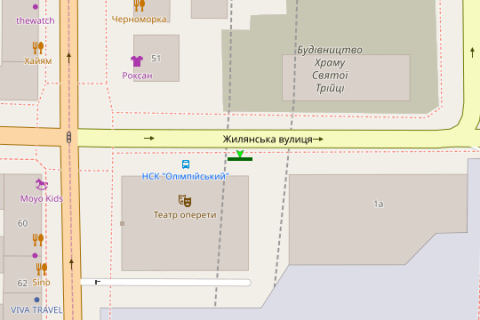 Billboard A in Vasylivka, Нестандарт  Zilans'ka st., 3 (brenduvanna) scheme