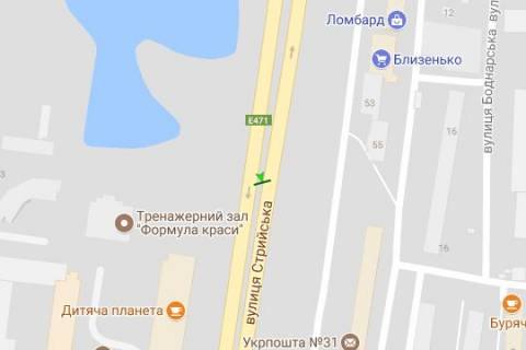 Prismatron, Prism A in Lviv Strijs'ka st., 57 (prizma) (vid st. Naukova) - 271513 scheme