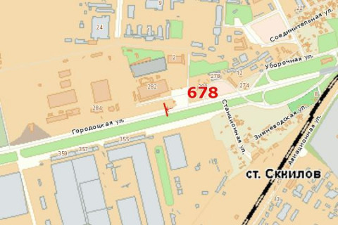 Billboard A in Vasylivka Gorodoc'ka st., 282 scheme
