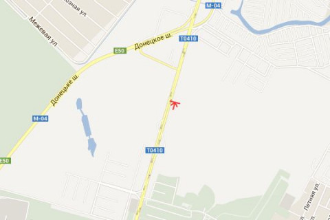 Billboard A in Vasylivka, 3x6  Trasa Dnipro - Pidgorodne - Donec'k, 1-j km. (iz Dnepra) scheme