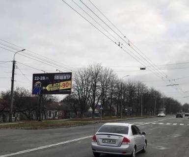 Billboard B in Lutsk, 3x6  Rivnen's'ka st., 57 Photo 1