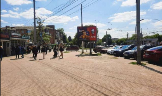 Billboard A in Lujani, 3x6  смт. Лужани, Центральна вул. (перед автобусною зупинкою «Колвік») Photo 1