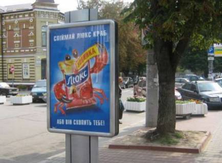 Citylight A in Khmelnitsky, 1.2x1.8  Proskurivs'ka st. - Volodimirs'ka st. Photo 1