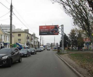 Billboard B in Sumi, 3x6  Pokrovs'ka pl. - 1-a Naberezna r. Strilki st. Photo 1