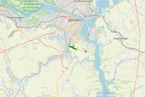 Billboard A in Vasylivka, 3x6  Zaporiz'ke sose, No1, 419km + 720m scheme