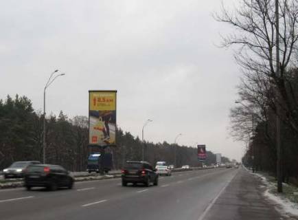 Billboard A in Kyiv, 6x3  Brovars'kij prosp.,  na rozpodiluvaci No5 (u napramku Brovariv) Photo 1
