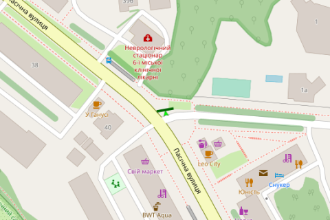 Prismatron, Prism A in Lviv, 3x6  Pasicna st. - Tadzic'ka st. (prizma) - 394773 scheme