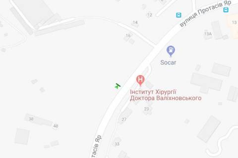 Citylight B in Vasylivka Protasiv Ar st., 23, naproti  (v napramku Bozenko st.) scheme
