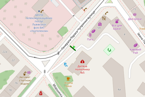 Scrolller, Scroll B in Lviv, 2.3x3.14  Generala Cuprinki st., 61 - 271562 scheme