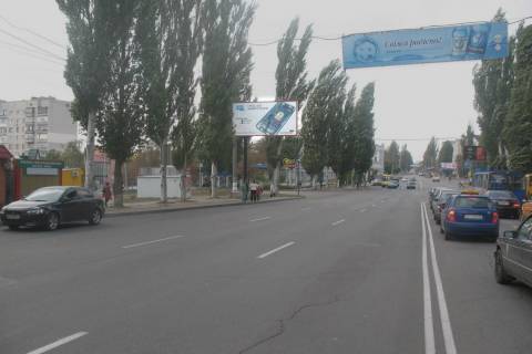 Billboard B in Vasylivka, 3x6  Poltavs'ka st. - Kropivnic'kogo st. Photo 1