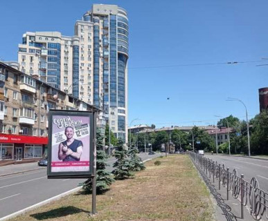 Scrolller, Scroll A in Kyiv, 1.2x1.8  Алмазова Генерала вул. (Кутузова вул.), 1 на розділювальній смузі (у напрямку Суворова вул.) - 654294 Photo 1