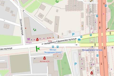 Billboard B in Vasylivka, 3x6  Akademika Efremova st. (Komandarma Uborevica st.), No3 scheme