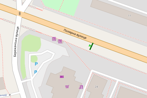 Prismatron, Prism A in Kyiv, 3x6  Polarna st. - Berezans'ka st. (u napramku Bogatirs'koi st.) - 274047 scheme