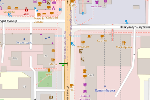 Video Billboard A in Kyiv, 2.3x3.14  Velika Vasil'kivs'ka st., 62 (TT 4.8 676h468) - 390453 scheme