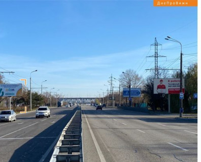 Billboard B in Dnipro (Dnipropetrovsk), 3x6  Набережна Заводська вул., 7 Photo 1