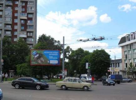 Billboard A in Rivne, 3x6  Vasila Cervonia st. - Grusevs'kogo Akademika st. Photo 1