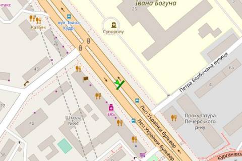 Scrolller, Scroll A in Kyiv, 1.2x1.8  Lesi Ukrainki bul'v., 34 (restoran "Akitoria") (asf.rozpodil'nik); No5 - 271621 scheme