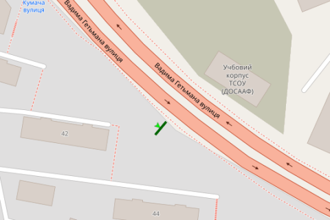 Scrolller, Scroll A in Kyiv, 2.3x3.14  Get'mana Vadima st., 42 - 273568 scheme