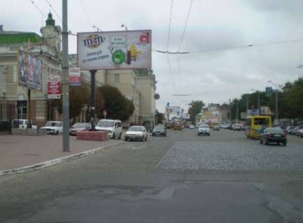 Billboard B in Ivano-Frankivsk, 3x6  Privokzal'na pl. - Grunval'ds'ka st., (POLITIKA NI) Photo 1
