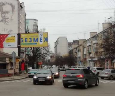 Billboard B in Ivano-Frankivsk, 3x6  Bel'veders'ka st. - Pilipa Orlika st. (prava) Photo 1