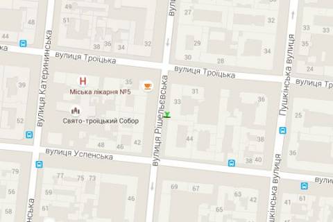 Citylight A in Odessa Risel'evs'ka st., 33 scheme