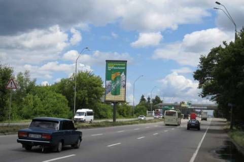 Billboard A in Vasylivka, 6x3  Brovars'kij prosp., na rozpodiluvaci No6 (v napramku Brovariv) Photo 1