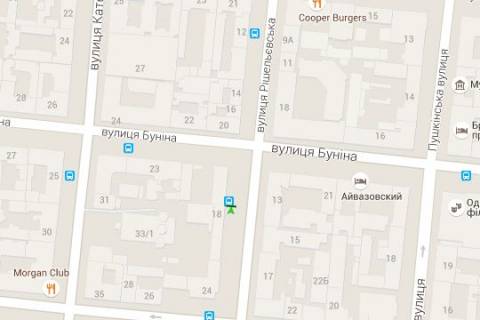 Citylight B in Odessa Risel'evs'ka st., 18 scheme