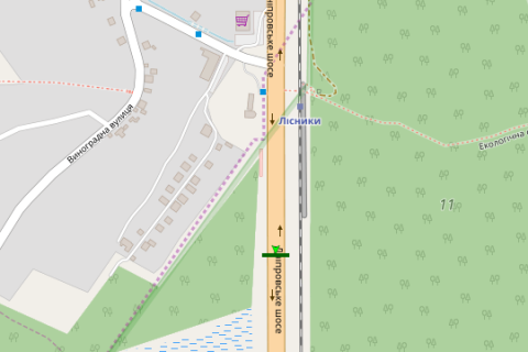 Non-Standard A in Vasylivka, 3x24  Kiiv - Obuhiv (v naav. Obuhova) scheme