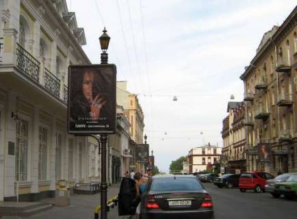 Citylight A in Odessa, 1.2x1.8  Lanzeronivs'ka st. - Ekaterinins'ka st. Photo 1