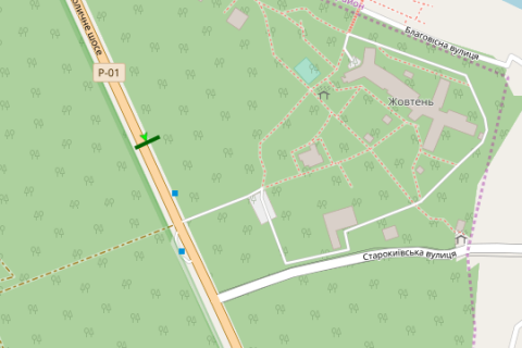 Billboard B in Kiev roads, 6x3  Stolicne sose, 150 metriv vid viizdu z sanotoria "Zovten'" (u napramku Obuhova) scheme