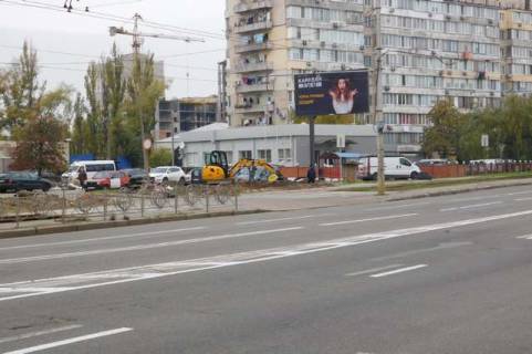 Billboard B in Vasylivka, 3x6  Marsala Malinovs'kogo st., 4: vijs'kkomat (v naav. Bogatirs'koi st.) Photo 1