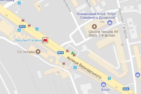 Scrolller, Scroll A in Kharkiv, 2.3x3.14  Vernads'kogo st. - Gagarina prosp. - 43953 scheme