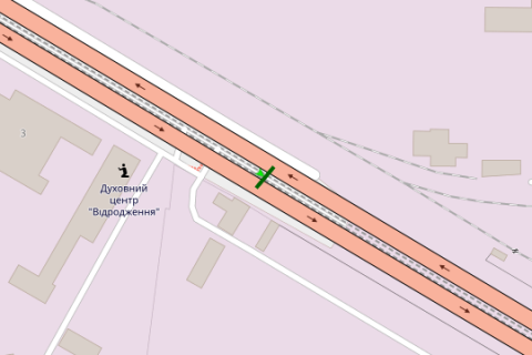 Prismatron, Prism A in Kyiv, 3x6  Promislova st., Pivdennij mist; No1 (u napramku Harkivs'koi pl.) - 274617 scheme