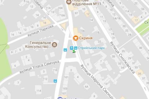 Non-Standard A in Lviv, 1.2x1.8  Івана Франка вул., 108 scheme