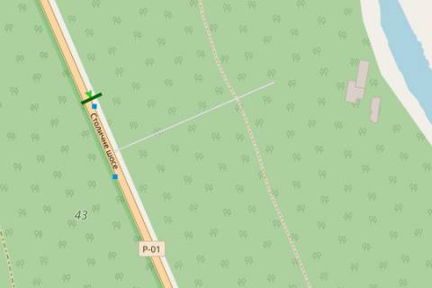 Billboard B in Koncha-Zaspa, 3x6  Stolicne sose, 1,3 km do bazi "Dinamo" (u napramku Obuhova) scheme