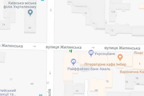 Citylight A in Vasylivka, 1.2x1.8  Zilans'ka st., . 13/37  scheme