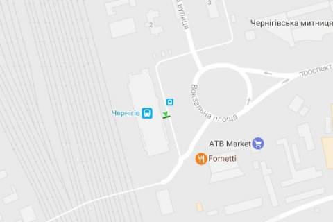 Backlight A in Chernihiv, 1.2x1.8  Vokzal'na pl., (No2) scheme