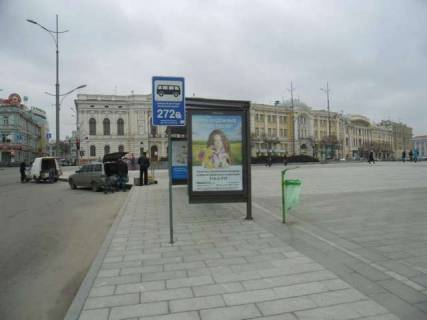 Citylight A in Vasylivka, 1.2x1.8  Konstitucii pl. - Universitets'ka st., (zupinka) No3 (A) Photo 1