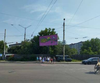 Billboard A in Zhytomyr, 3x6  Nezaleznosti prosp. (Vatutina st.) - Pokrovs'ka st. (Sorsa st.) Photo 1