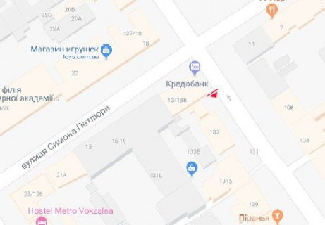 Cityscroll A in Kyiv, 1.86x1.27  Саксаганського вул., 135/13 scheme