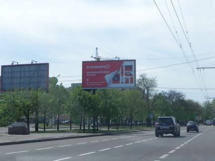 Billboard B in Gostomel, 3x6  Kiiv - Kovel', 10km+100m vid Kieva (pered mostom; u napramku Irpena) Photo 1