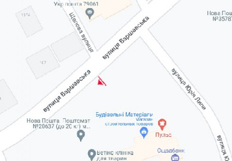 Scrolller, Scroll A in Lviv, 2.3x3.14  Варшавська вул. - Юрія Липи вул., 20 - 663573 scheme