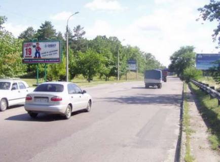 Billboard B in Cherkasy, 3x6  Zolotonis'ke sose - Lisova Prosika st. Photo 1