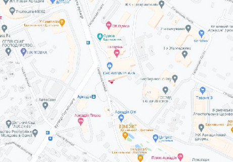 Video Billboard A in Odessa, 2.3x3.14  Генуезська вул., 5 (розширення 480х336) - 662649 scheme