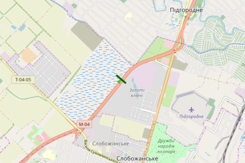 Billboard B in Vasylivka, 3x6  Donec'ke sose, No6 scheme