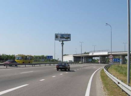 Billboard B in Glevakha, 5x12  Kiiv - Odesa, 14km+700m do  Kieva (povorot na Vasil'kiv) (u napramku  Odesi) Photo 1