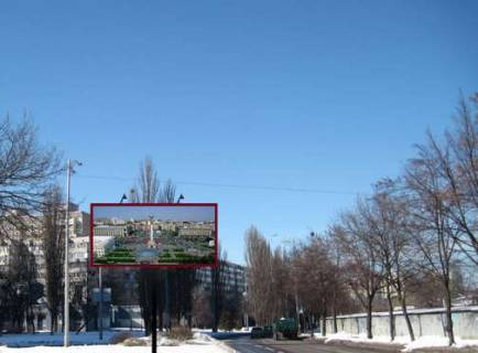 Billboard A in Kyiv, 3x6  Geroiv kosmosu st., 15 Photo 1
